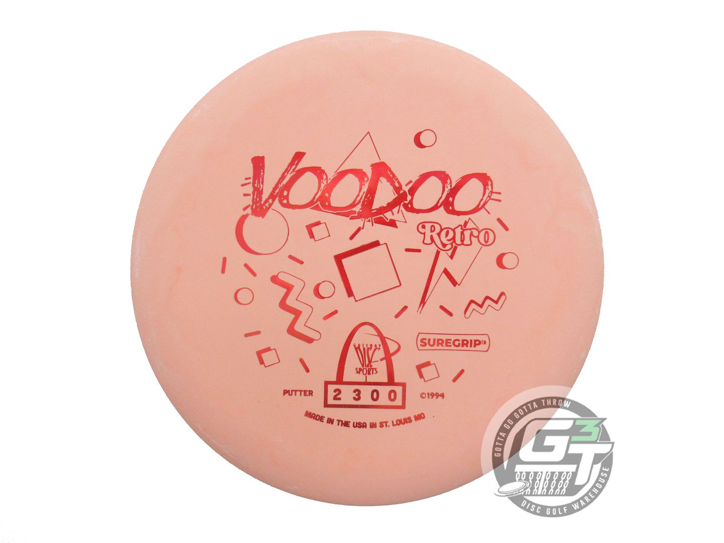 Gateway Eraser Retro Voodoo Putter Golf Disc (Individually Listed)