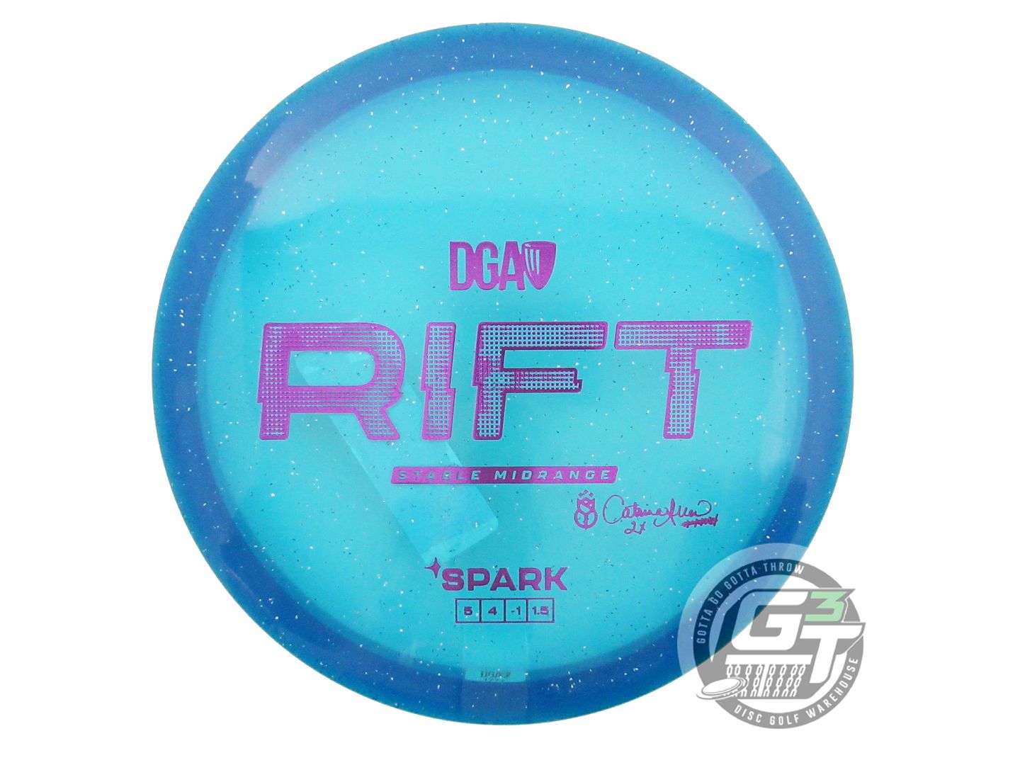 DGA Spark Rift [Catrina Allen 2X] Midrange Golf Disc (Individually Listed)