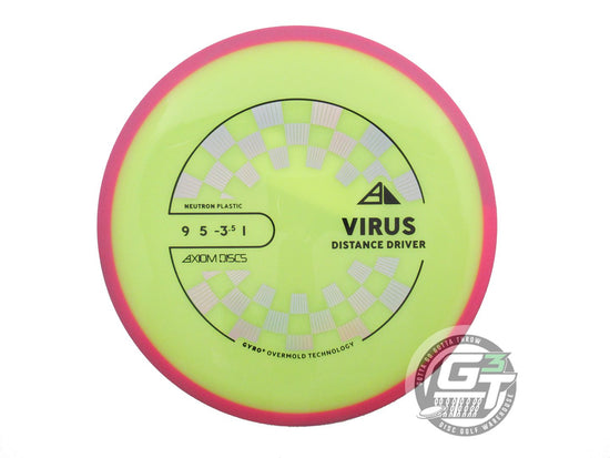 Axiom Neutron Virus Distance Driver Golf Disc (Individually Listed)
