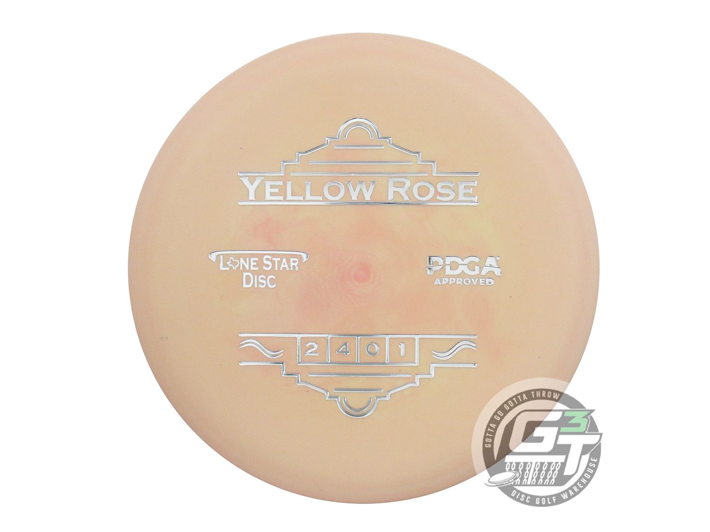 Lone Star Delta 2 Yellow Rose Putter Golf Disc (Individually Listed)