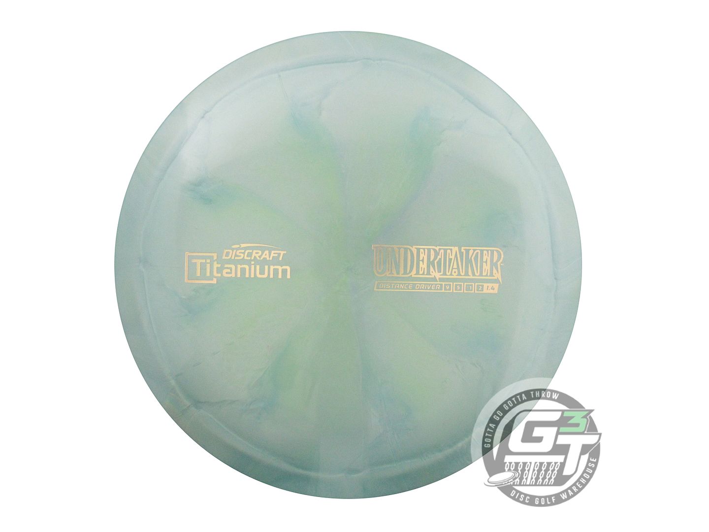 Discraft Titanium Undertaker Distance Driver Golf Disc (Individually Listed)