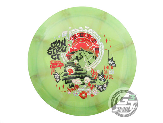 Thought Space Athletics Limited Edition 2023 Signature Series Maria Oliva Nebula Ethereal Construct Distance Driver Golf Disc (Individually Listed)