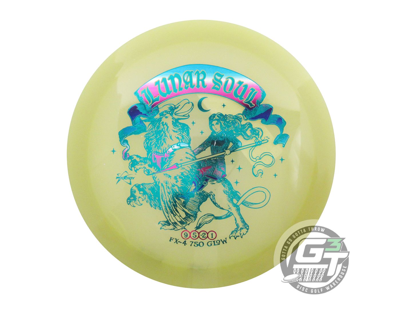 Prodigy Limited Edition Lunar Soul Stamp 750 Glow Series FX4 Fairway Driver Golf Disc (Individually Listed)