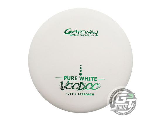 Gateway Pure White Voodoo Putter Golf Disc (Individually Listed)