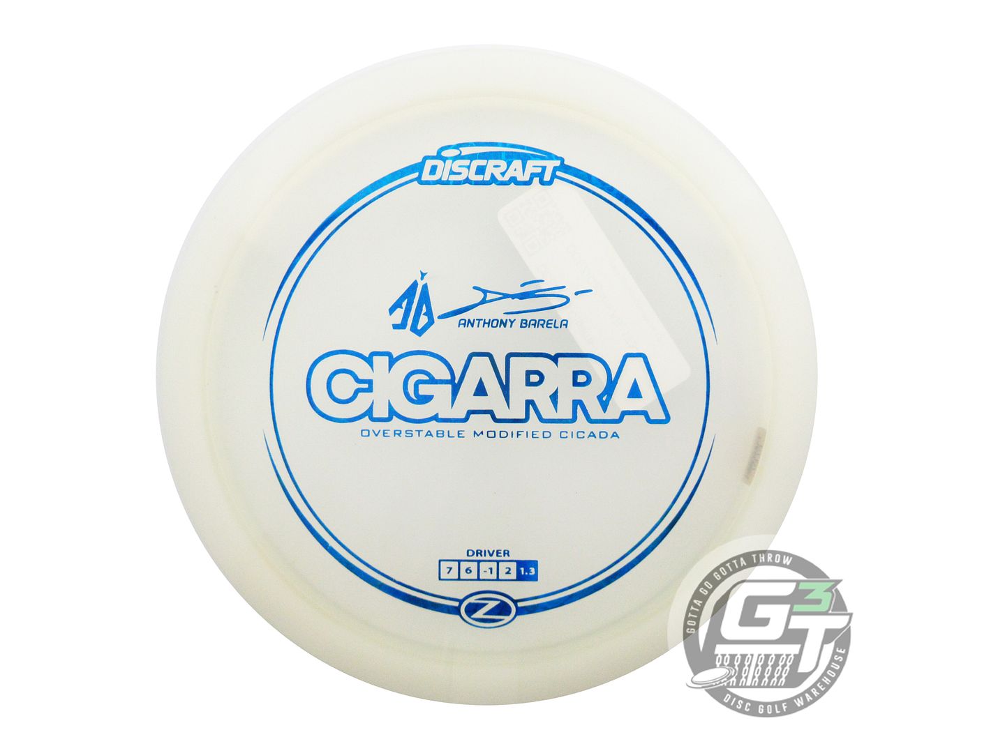 Discraft Elite Z Cigarra [Anthony Barela] Fairway Driver Golf Disc (Individually Listed)