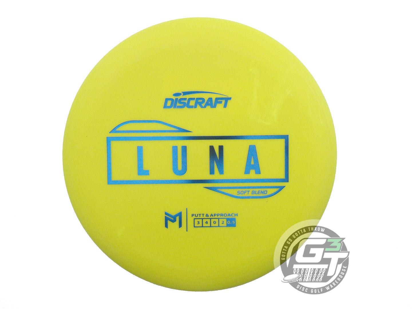 Discraft Paul McBeth Signature Putter Line Soft Luna Putter Golf Disc (Individually Listed)