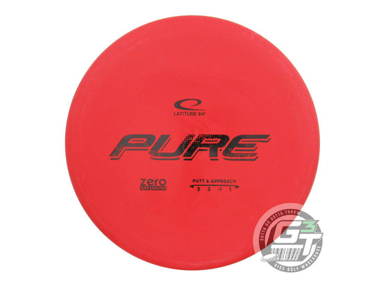 Latitude 64 Zero Line Medium Pure Putter Golf Disc (Individually Listed)