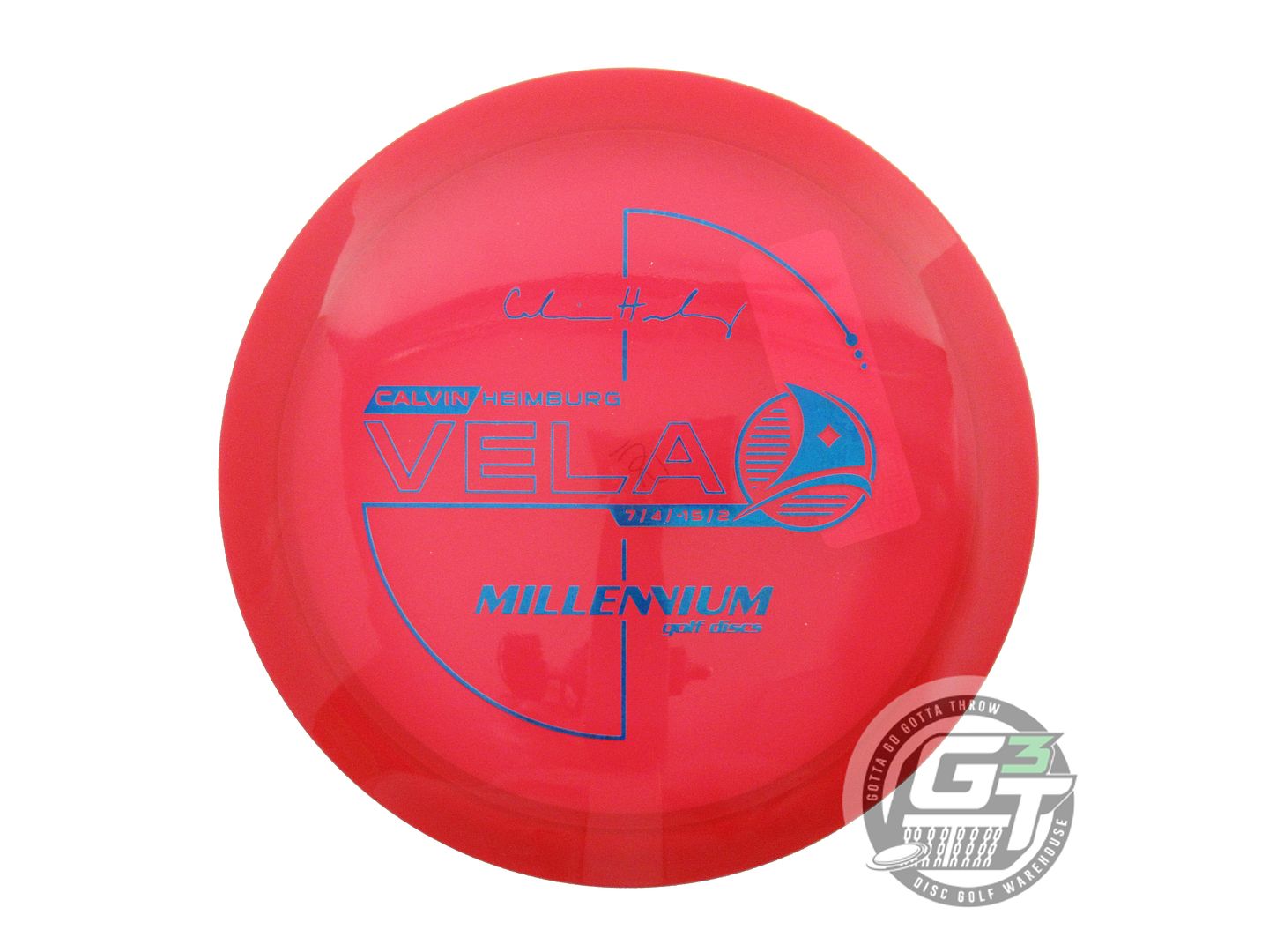 Millennium Calvin Heimburg Signature Flat Top Quantum Vela Fairway Driver Golf Disc (Individually Listed)