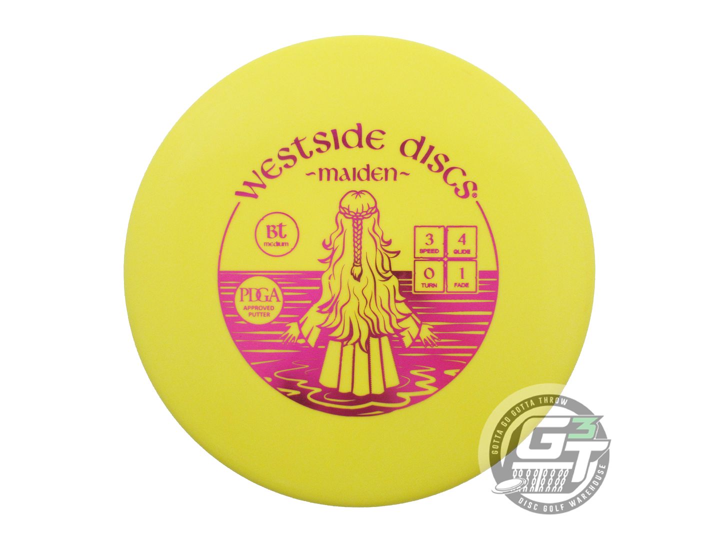 Westside BT Medium Maiden Putter Golf Disc (Individually Listed)