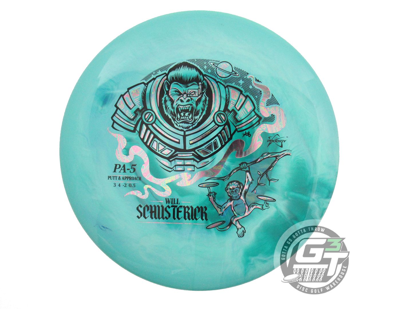 Prodigy Limited Edition 2026 Signature Series Will Schusterick 500 Spectrum PA5 Putter Golf Disc (Individually Listed)