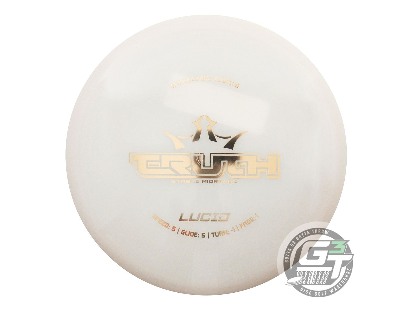 Dynamic Discs Lucid Truth Midrange Golf Disc (Individually Listed)