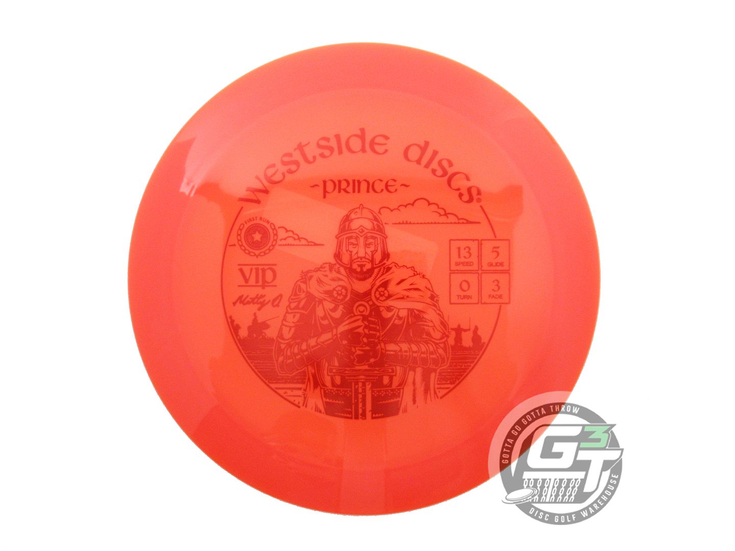 Westside First Run VIP Prince [Matt Orum] Distance Driver Golf Disc (Individually Listed)