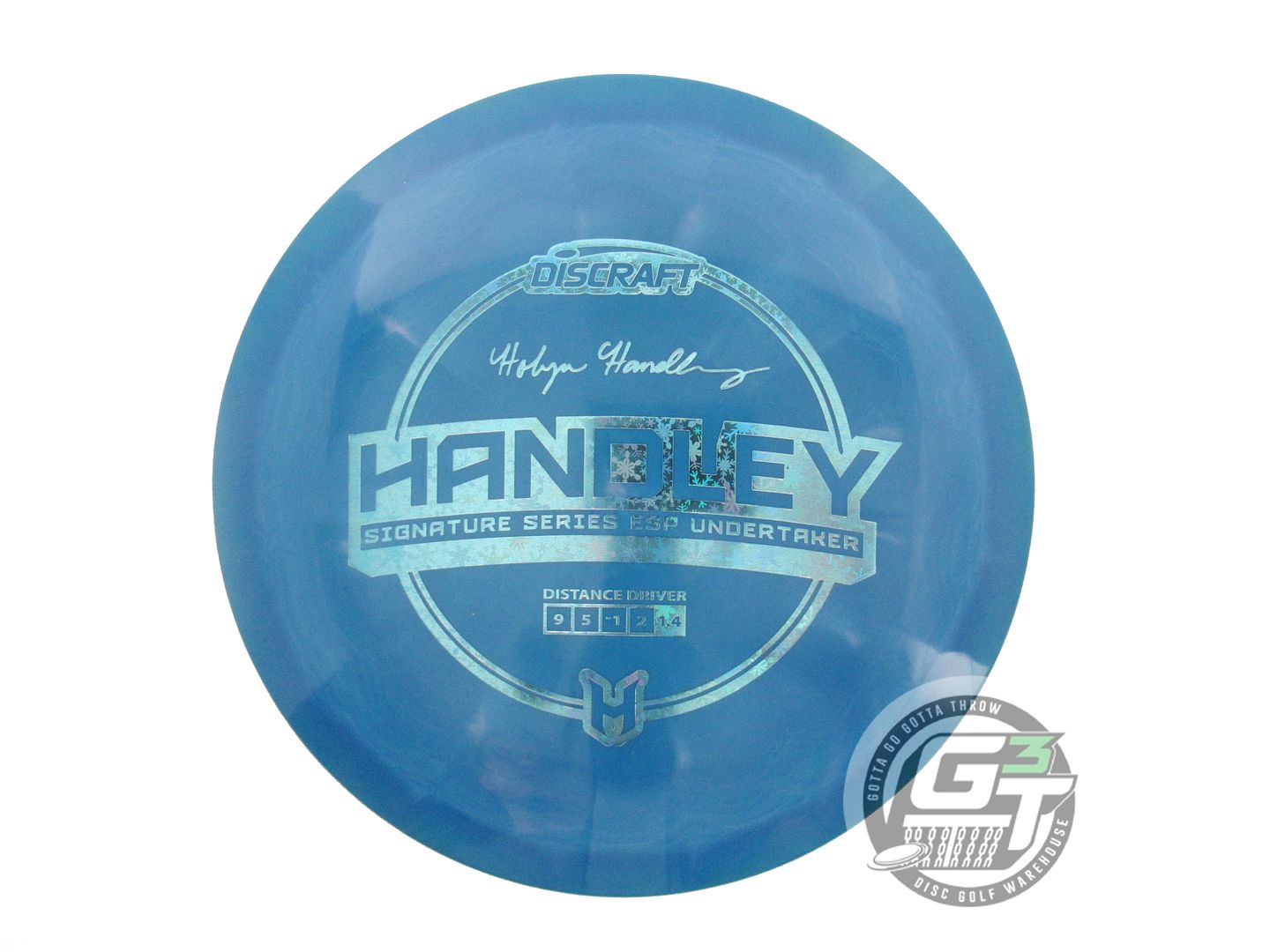 Discraft Limited Edition 2023 Signature Series Holyn Handley Swirl ESP Undertaker Distance Driver Golf Disc (Individually Listed)