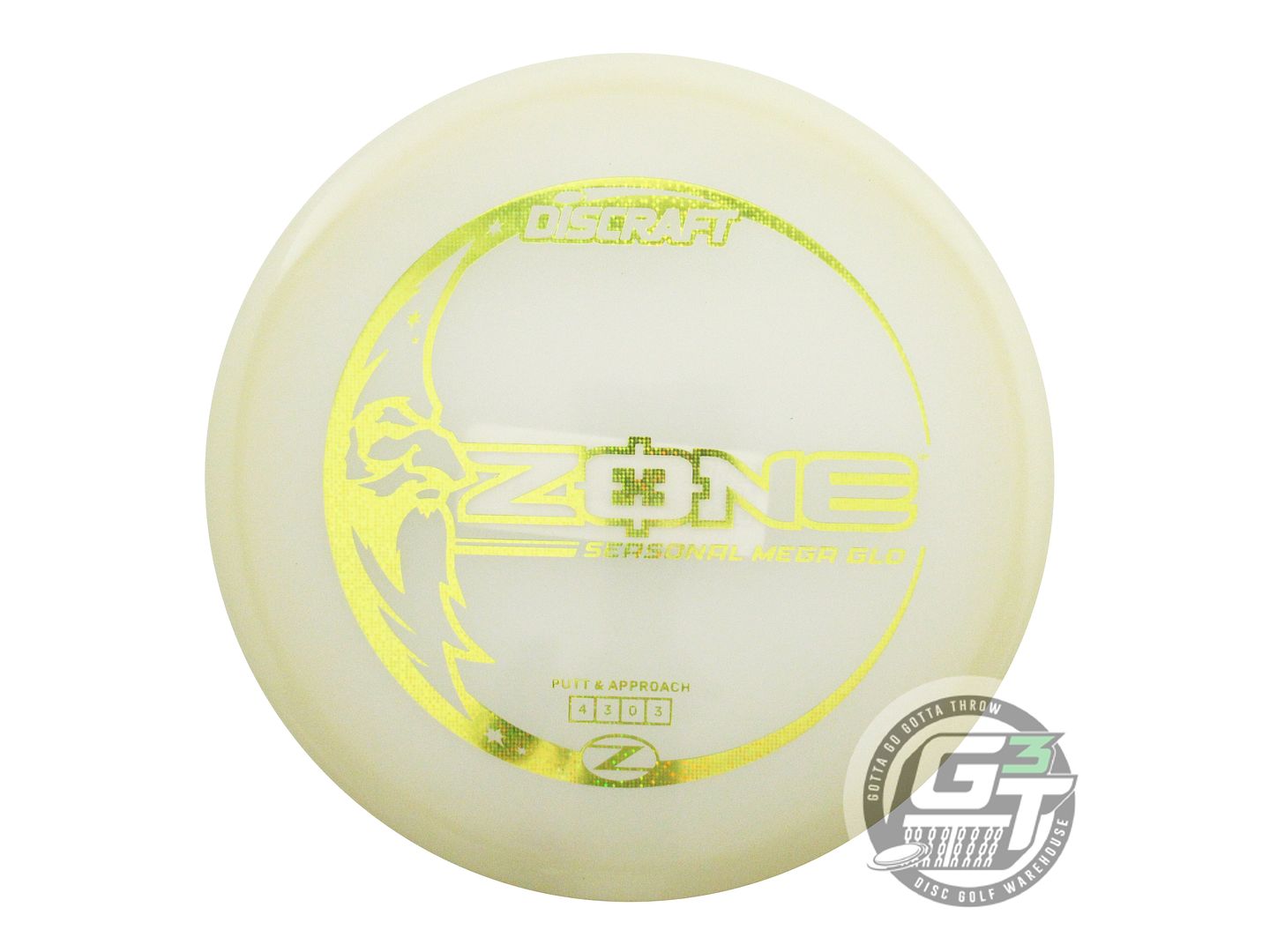 Discraft Seasonal Mega Glo Z Zone Putter Golf Disc (Individually Listed)