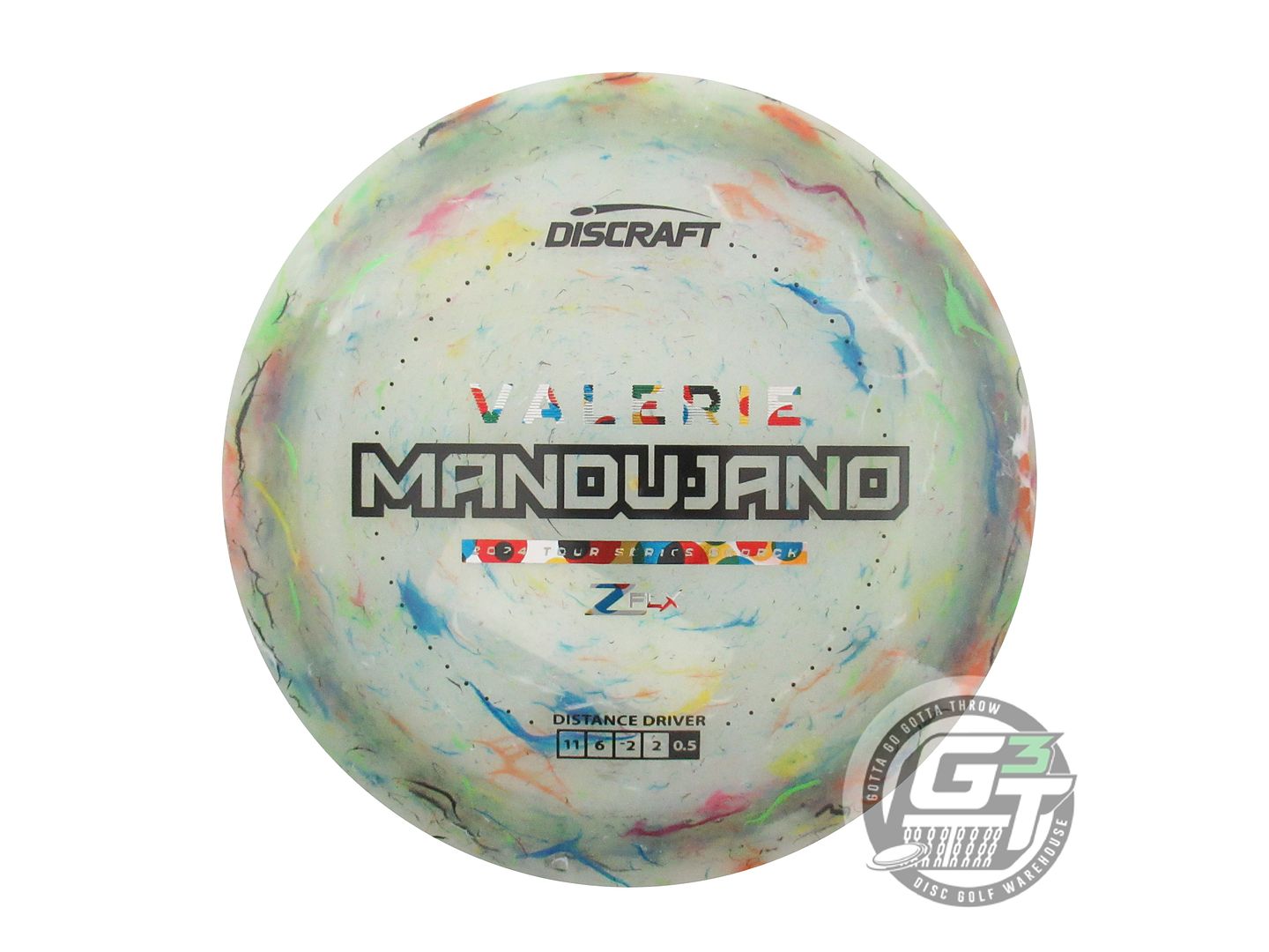 Discraft Limited Edition 2024 Tour Series Valerie Mandujano Jawbreaker Elite Z FLX Scorch Distance Driver Golf Disc (Individually Listed)