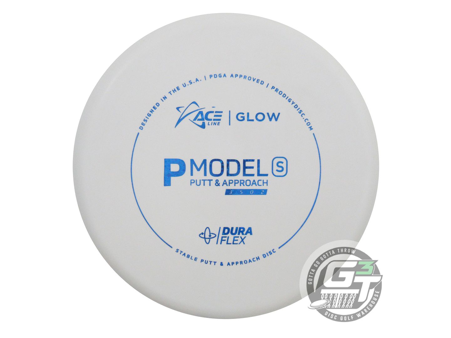 Prodigy Ace Line Glow DuraFlex P Model S Putter Golf Disc (Individually Listed)
