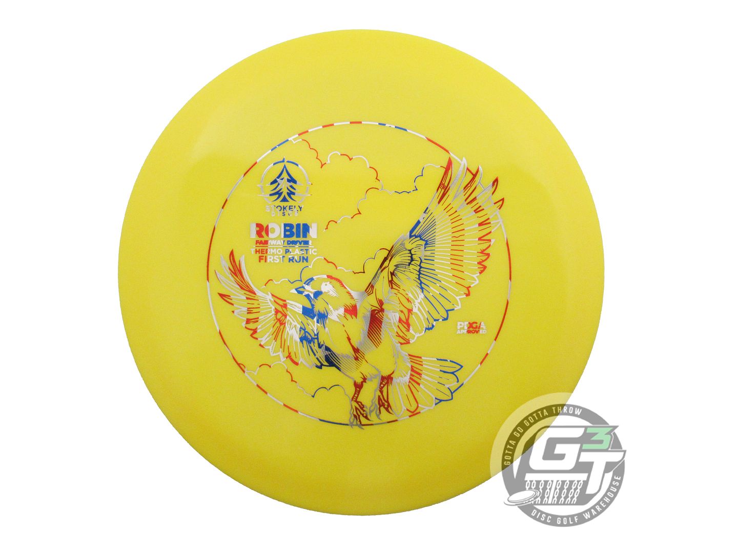 Stokely First Run Thermo Robin Fairway Driver Golf Disc (Individually Listed)