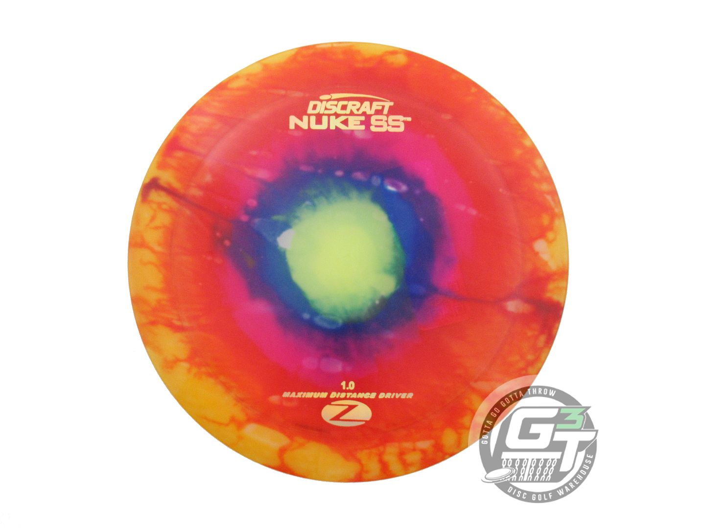 Discraft Fly Dye Elite Z Nuke SS Distance Driver Golf Disc (Individually Listed)