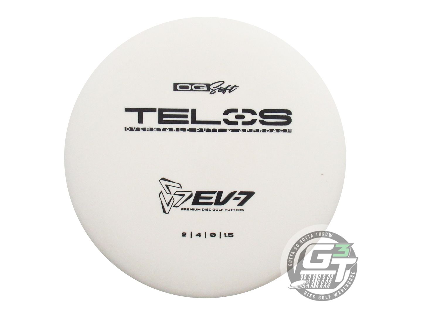 EV-7 OG Soft Telos Putter Golf Disc (Individually Listed)