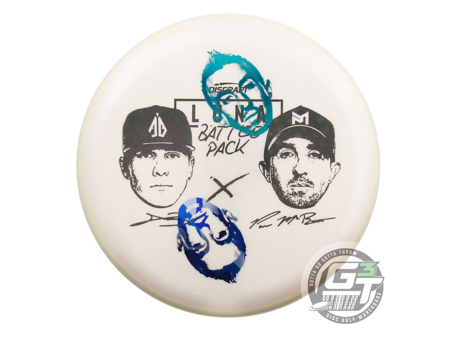 Discraft Misprint Battle Pack Big Z Luna Putter Golf Disc (Individually Listed)