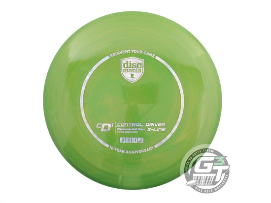 Discmania Limited Edition 10-Year Anniversary Golden Swirl S-Line CD1 Control Driver Distance Driver Golf Disc (Individually Listed)
