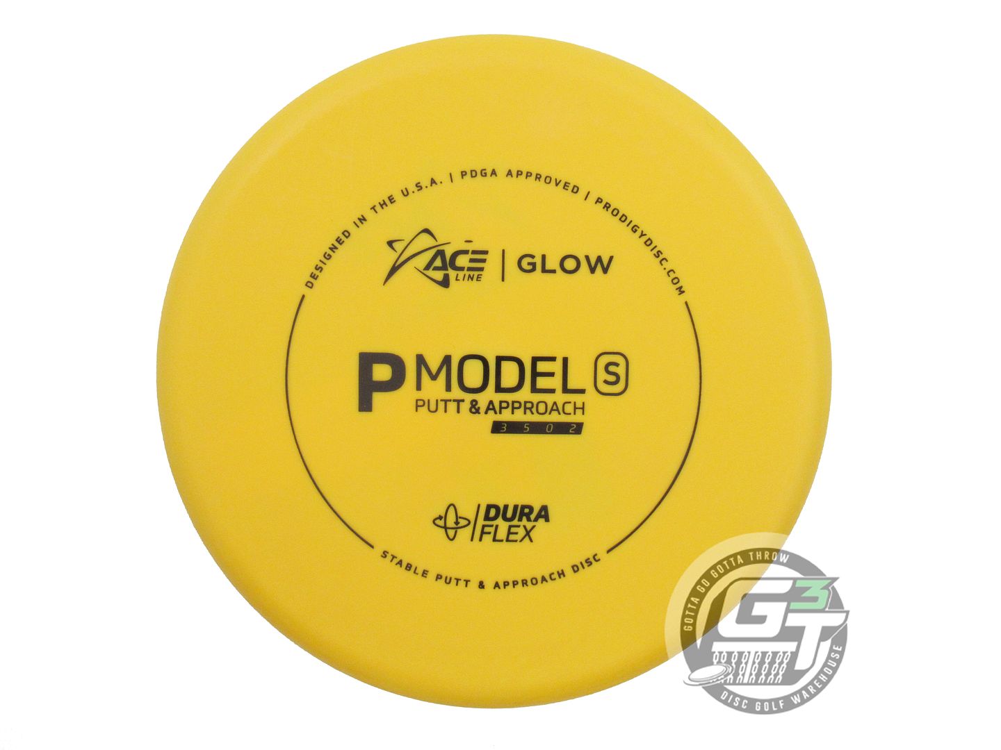 Prodigy Ace Line Glow DuraFlex P Model S Putter Golf Disc (Individually Listed)