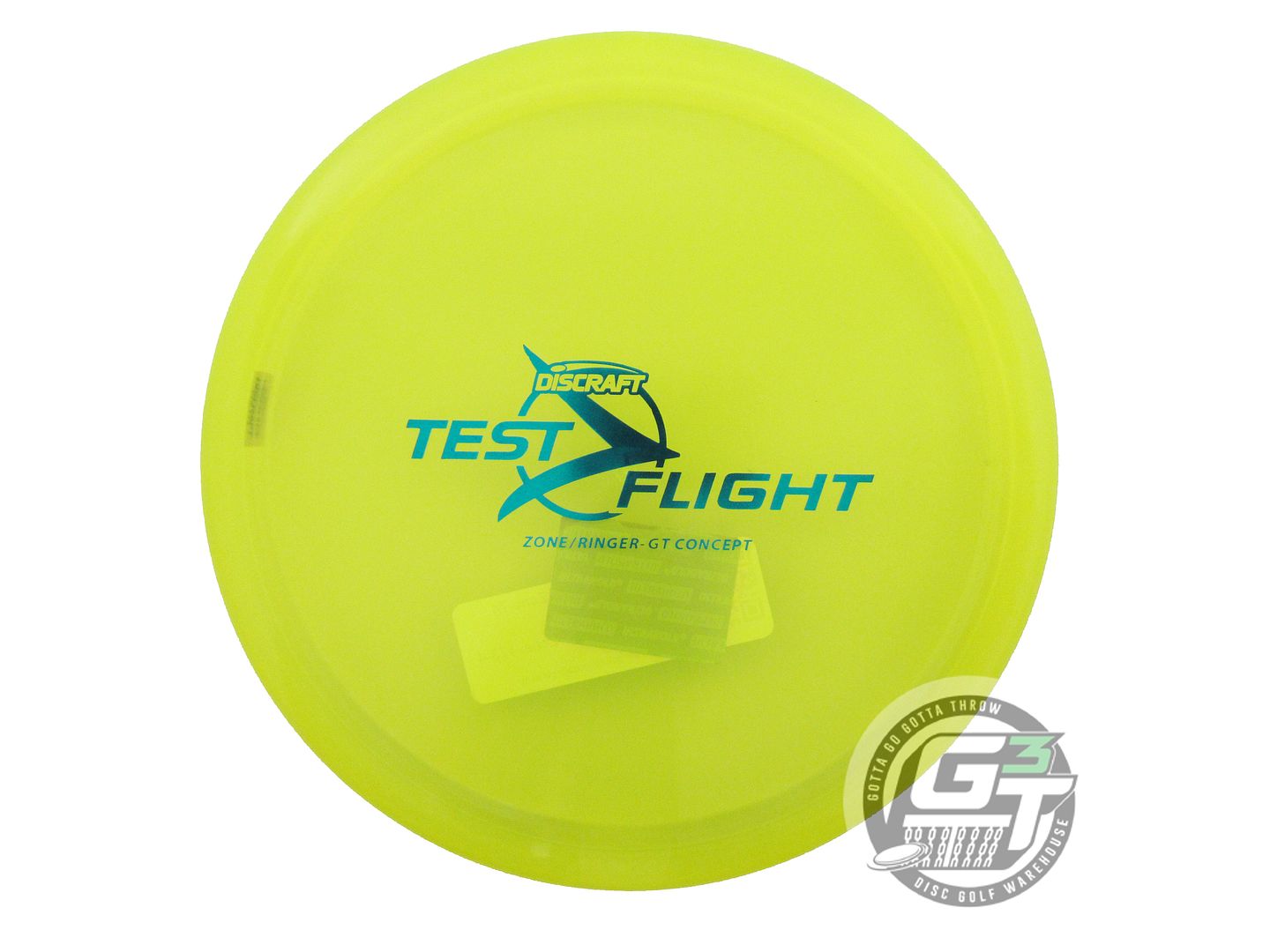 Discraft Limited Edition Battle Pack Test Flight 2 [Ringer GT Top] Zone GT Putter Golf Disc (Individually Listed)