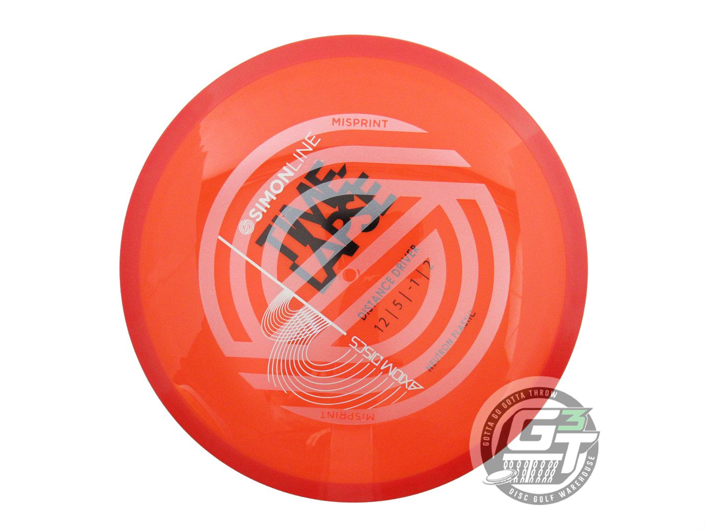 Axiom Misprint Simon Lizotte Simon Line Neutron Time-Lapse [Retool] Distance Driver Golf Disc (Individually Listed)