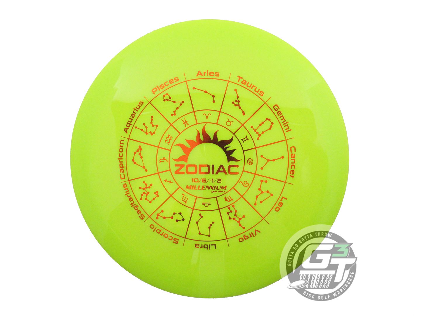 Millennium Sirius Zodiac Distance Driver Golf Disc (Individually Listed)