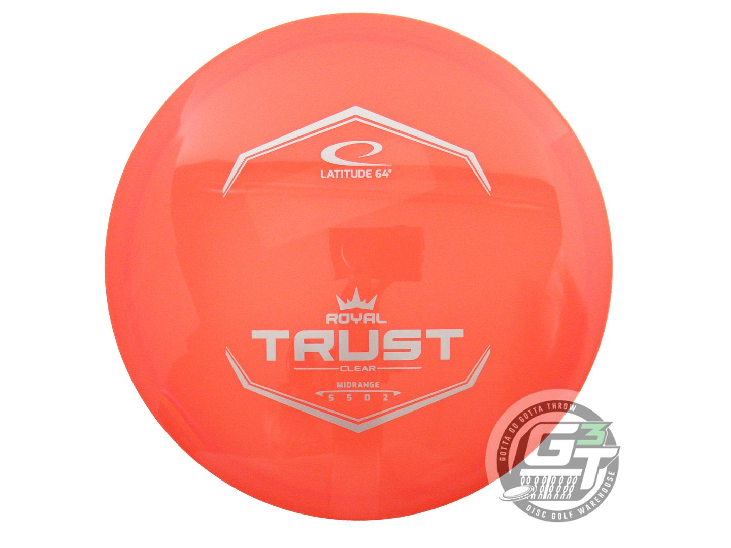 Latitude 64 Royal Clear Trust Midrange Golf Disc (Individually Listed)