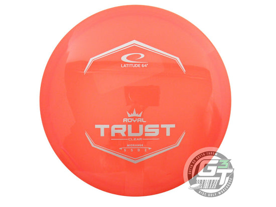 Latitude 64 Royal Clear Trust Midrange Golf Disc (Individually Listed)