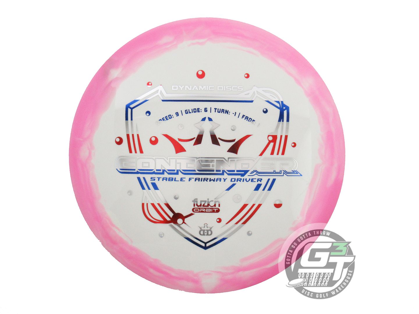 Dynamic Discs Fuzion Orbit Contender Fairway Driver Golf Disc (Individually Listed)