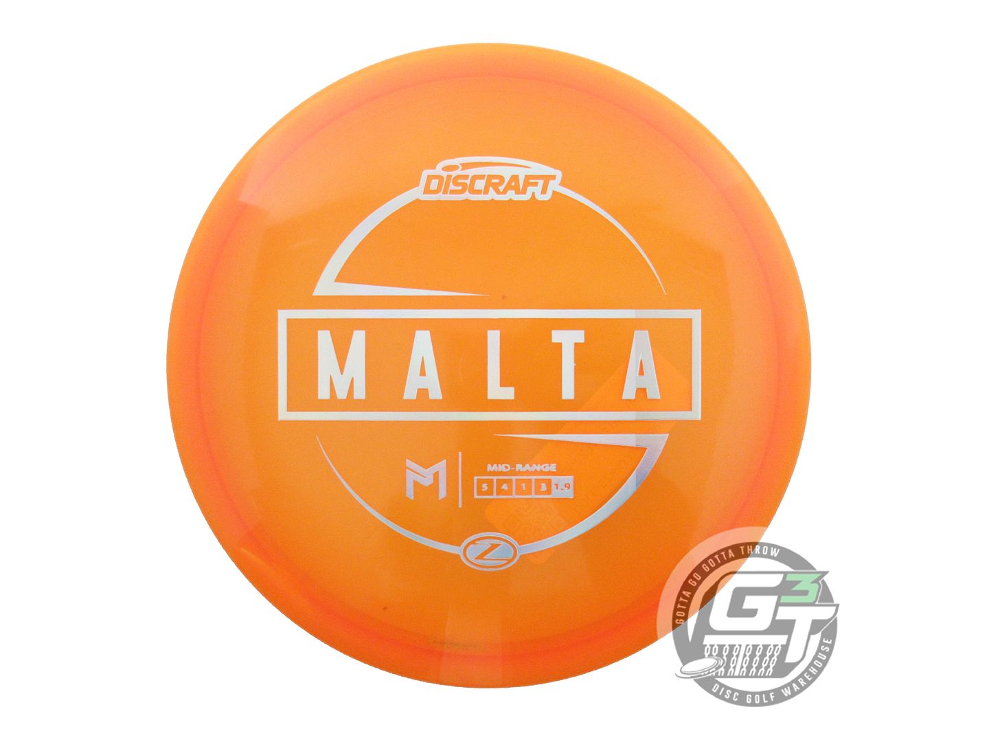 Discraft Paul McBeth Signature Elite Z Malta Midrange Golf Disc (Individually Listed)