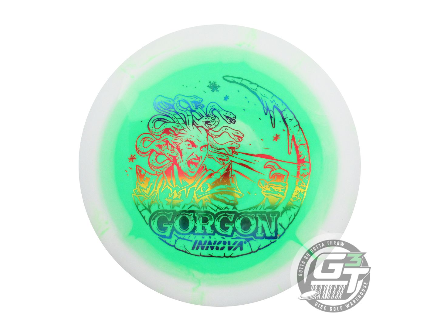 Innova Limited Edition 2025 Holiday Halo Star Gorgon Distance Driver Golf Disc (Individually Listed)