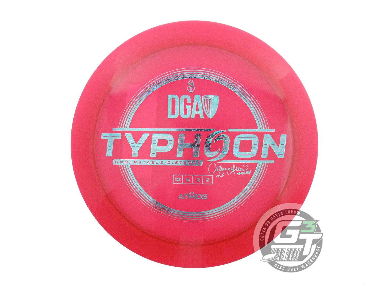 DGA Atmos Typhoon [Catrina Allen 2X] Distance Driver Golf Disc (Individually Listed)