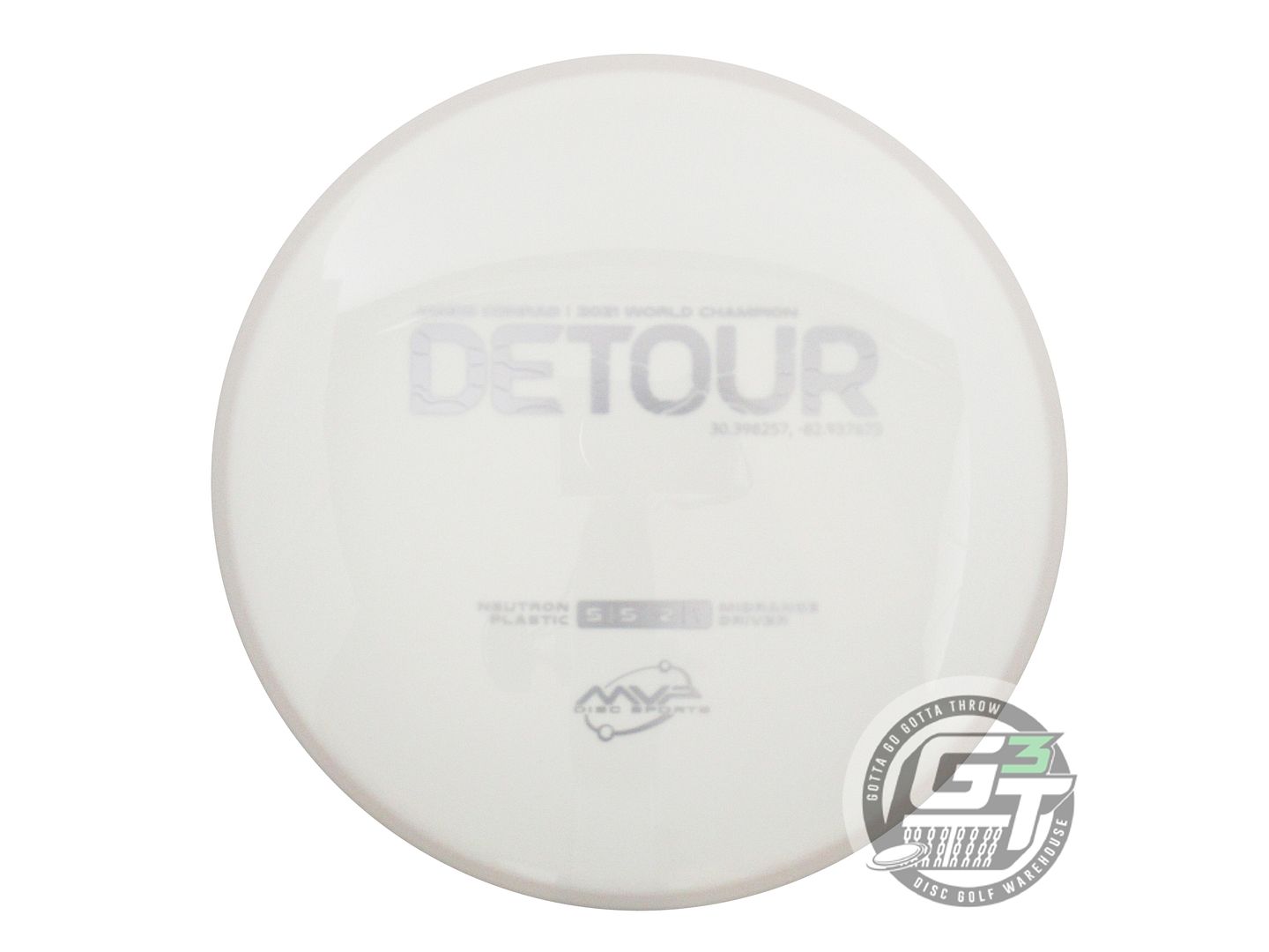 MVP Neutron Detour [James Conrad 1X] Midrange Golf Disc (Individually Listed)