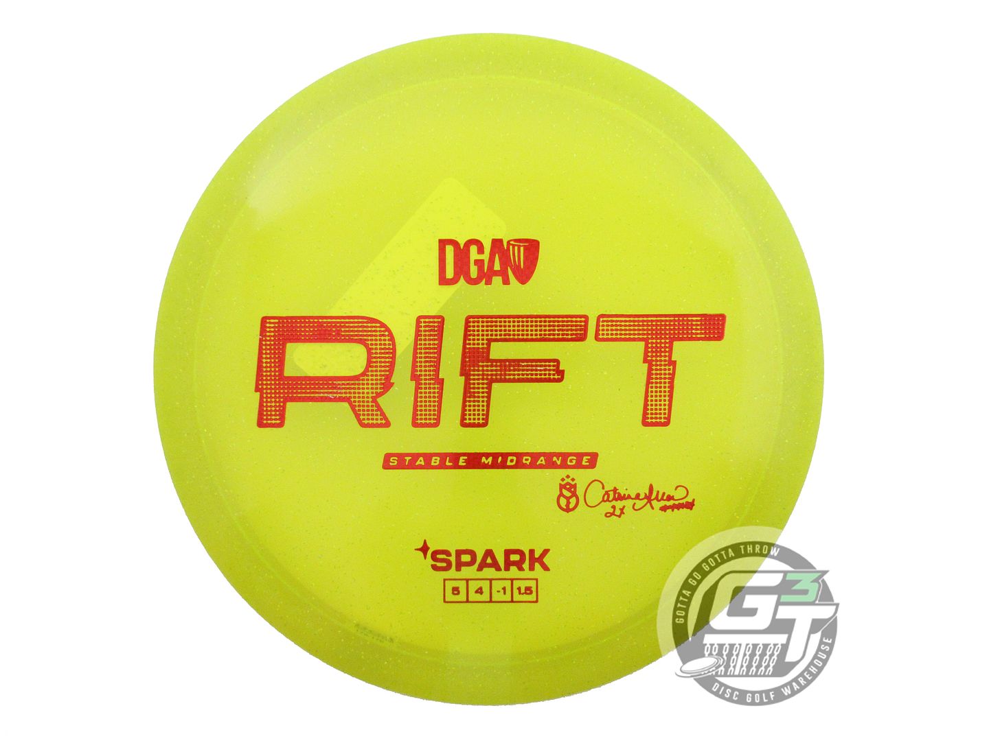 DGA Spark Rift [Catrina Allen 2X] Midrange Golf Disc (Individually Listed)
