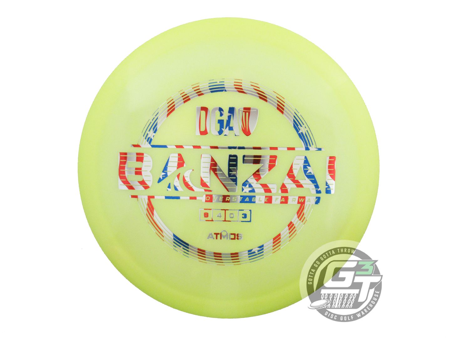 DGA Atmos Banzai Fairway Driver Golf Disc (Individually Listed)