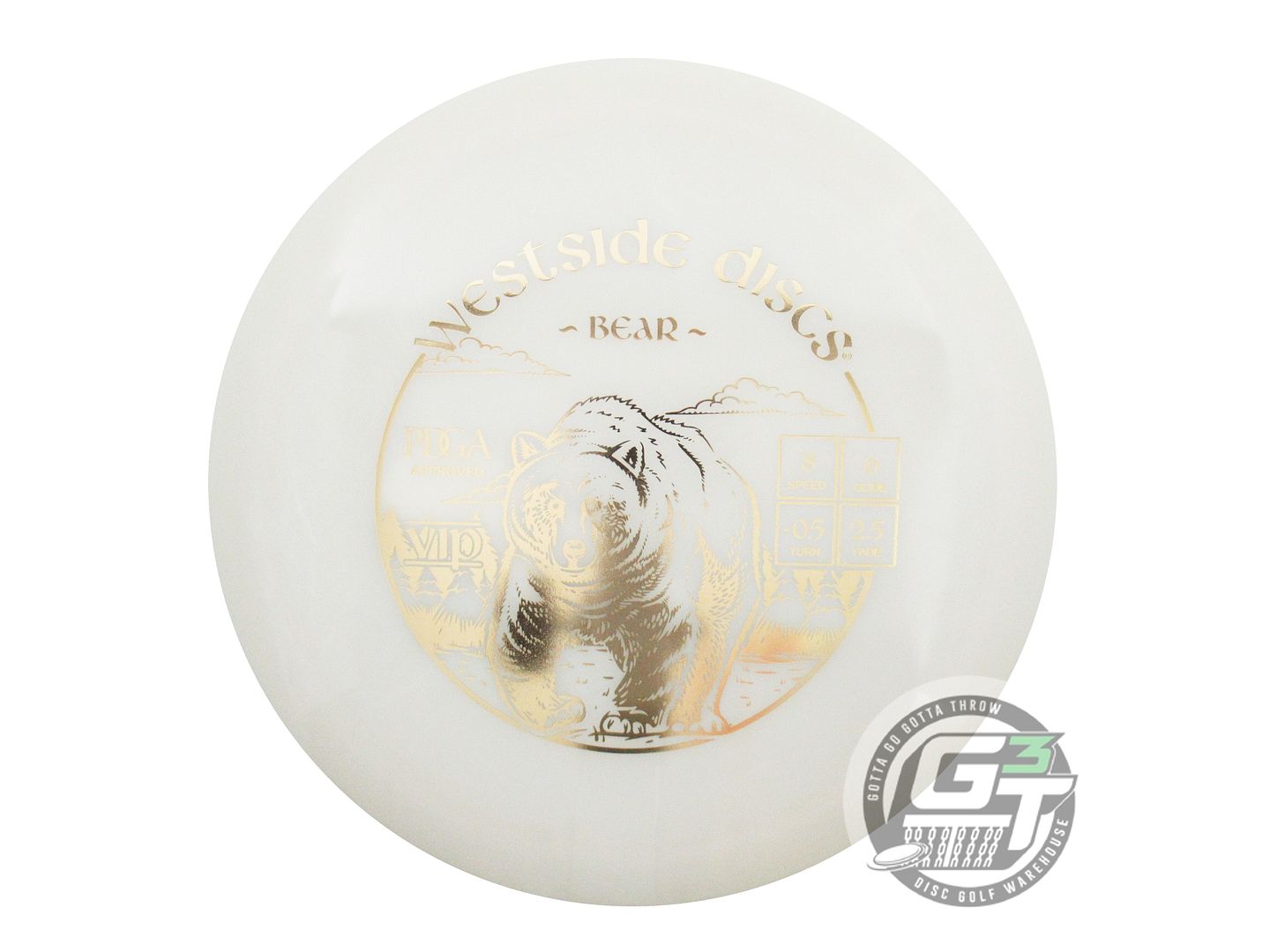 Westside VIP Bear Fairway Driver Golf Disc (Individually Listed)