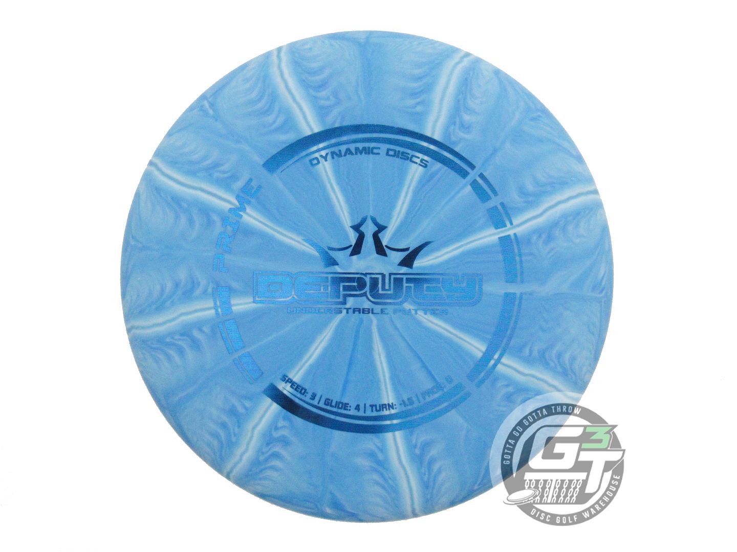 Dynamic Discs Prime Burst Deputy Putter Golf Disc (Individually Listed)