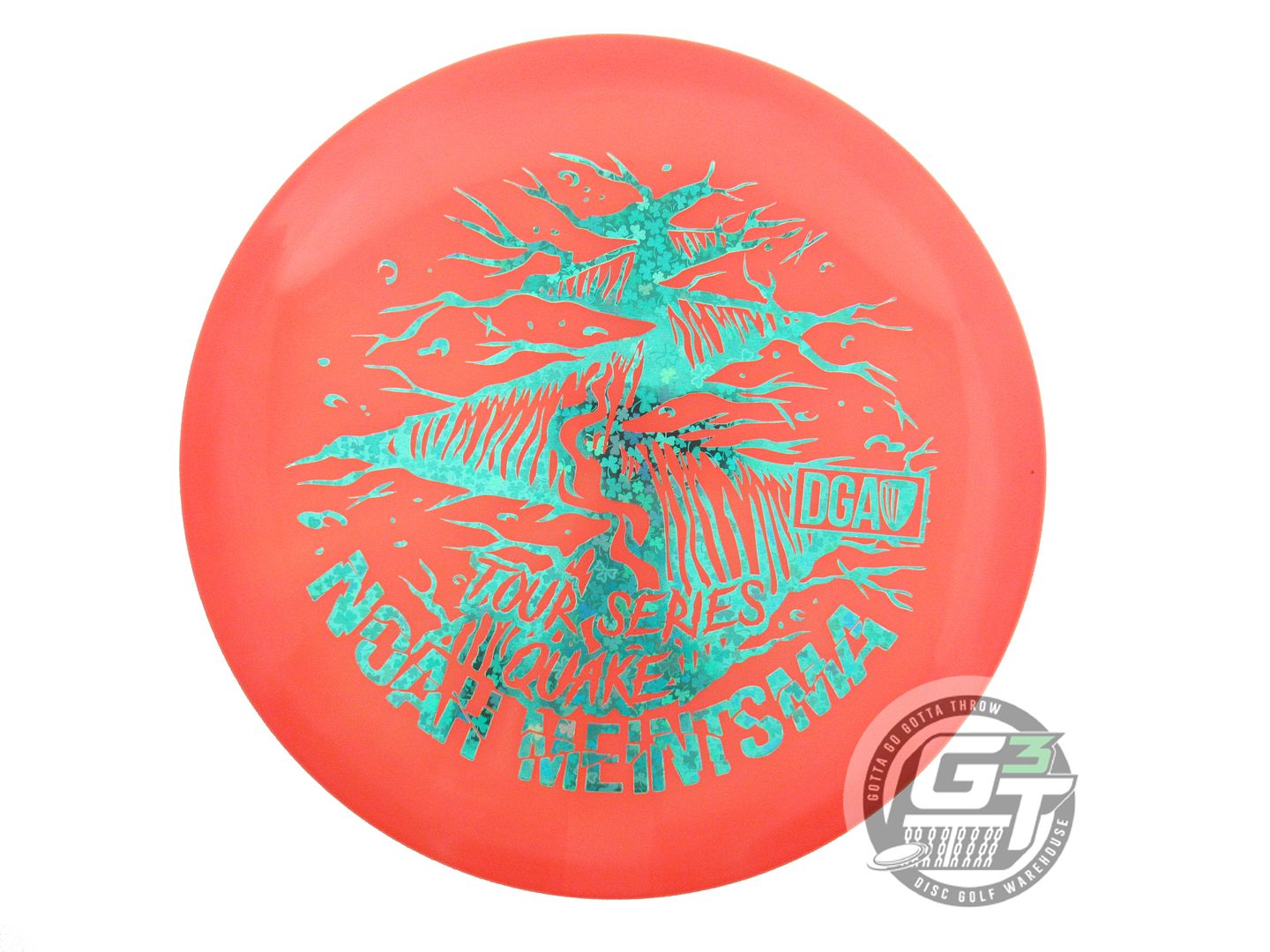 DGA Limited Edition 2023 Tour Series Noah Meintsma Swirl Tour Series Quake Midrange Golf Disc (Individually Listed)