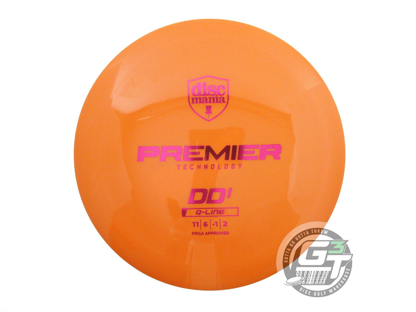 Discmania Premier Q-Line DD1 Distance Driver Golf Disc (Individually Listed)