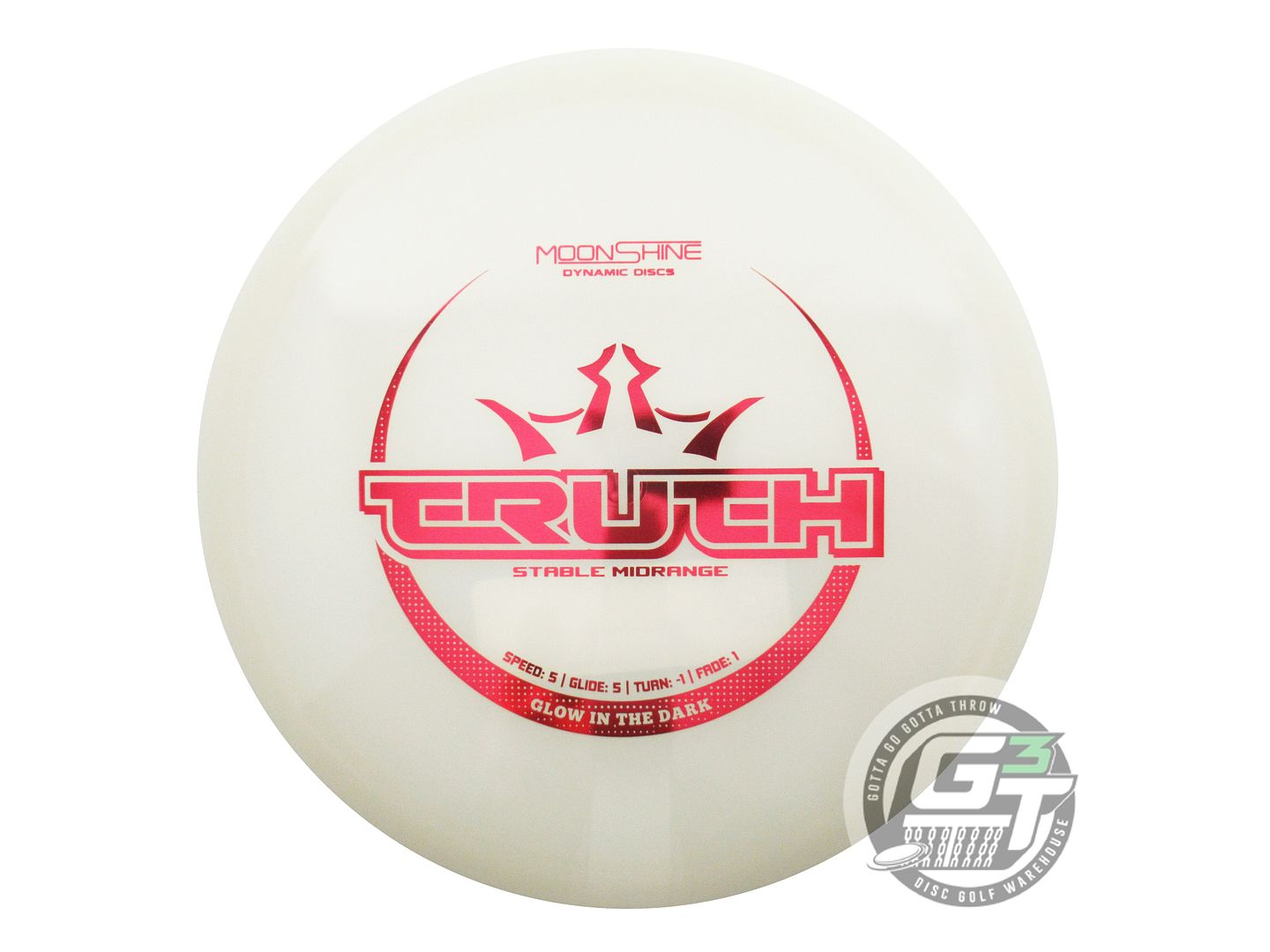 Dynamic Discs Moonshine Glow Lucid Truth Midrange Golf Disc (Individually Listed)