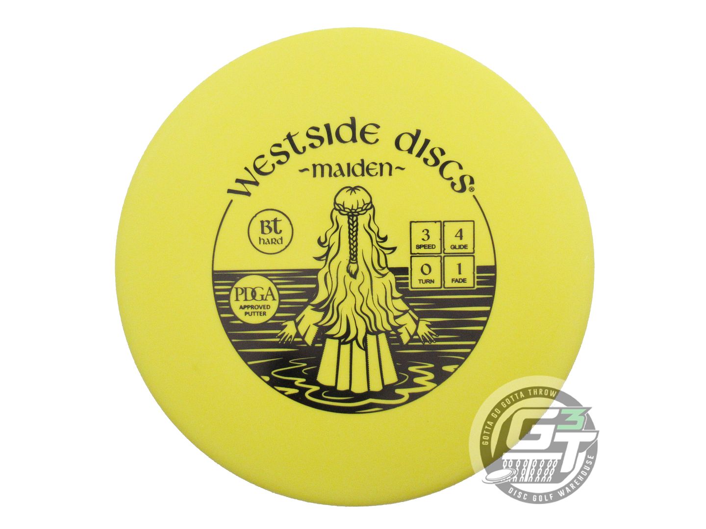 Westside BT Hard Maiden Putter Golf Disc (Individually Listed)