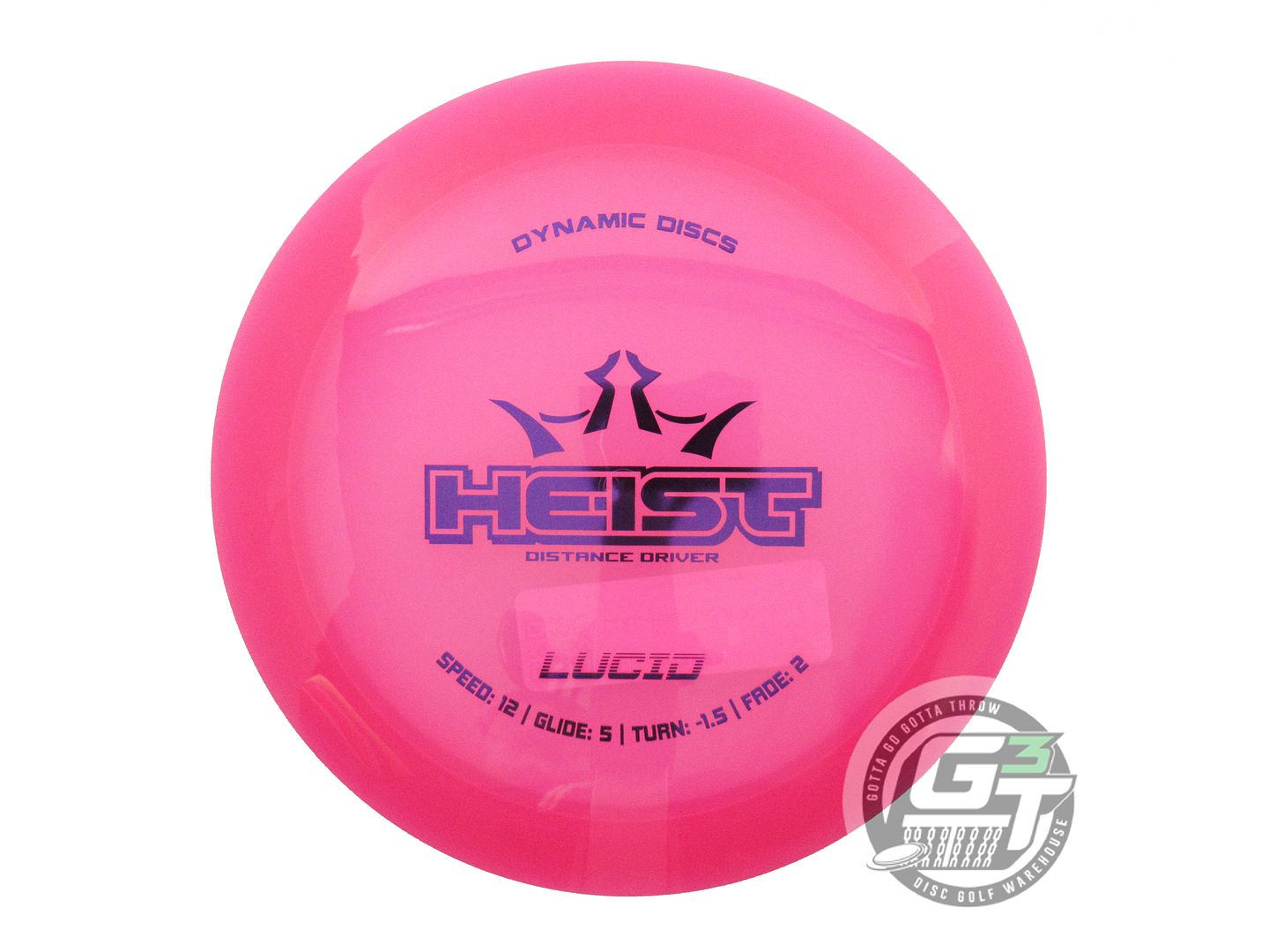 Dynamic Discs Lucid Heist Distance Driver Golf Disc (Individually Listed)