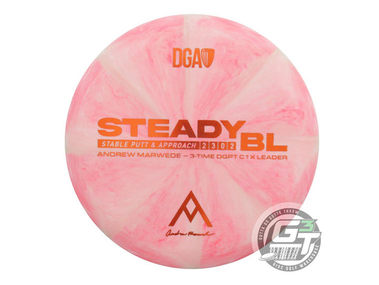 DGA Signature Edition Andrew Marwede Swirl D-Line Stone Steady BL Putter Golf Disc (Individually Listed)
