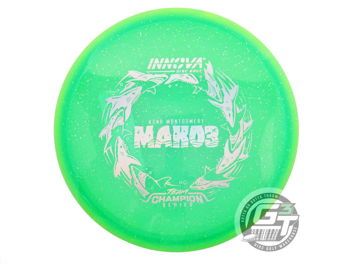 Innova Limited Edition 2026 Tour Series Kona Montgomery Metal Flake Halo Champion Mako3 Midrange Golf Disc (Individually Listed)