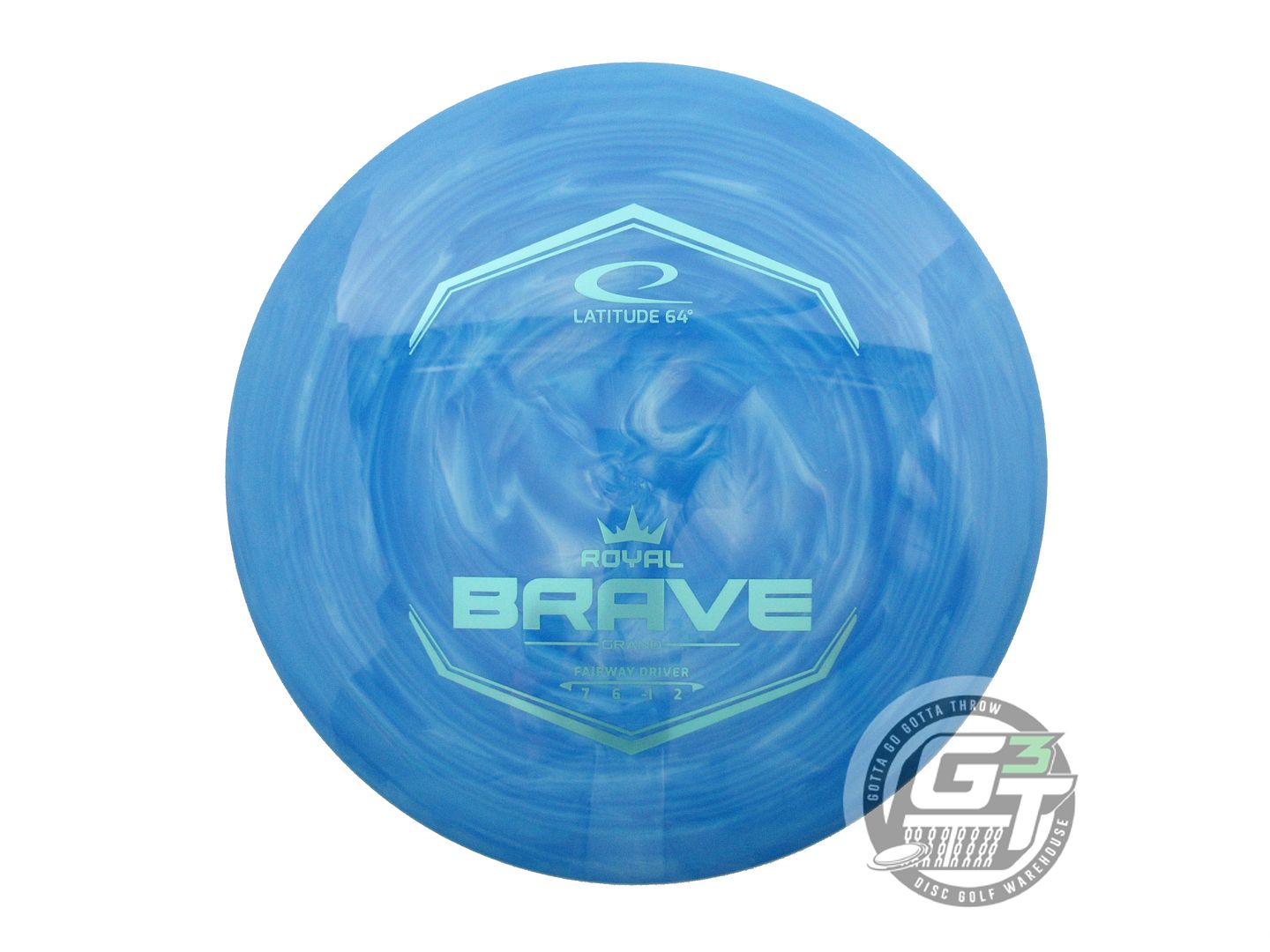 Latitude 64 Royal Grand Swirl Brave Fairway Driver Golf Disc (Individually Listed)