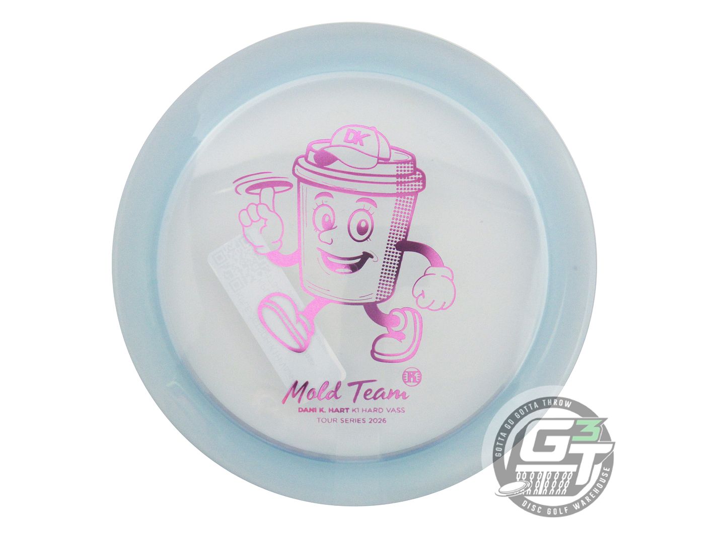 Kastaplast Limited Edition 2026 Tour Series Dani K. Hart K1 Hard Vass Distance Driver Golf Disc (Individually Listed)