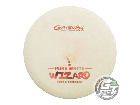 Gateway Pure White Wizard Putter Golf Disc (Individually Listed)